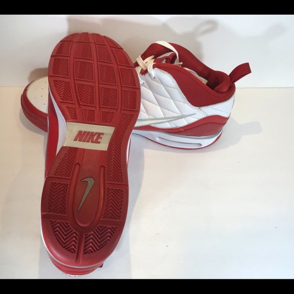 NIKE AIR RARE VTG DREAM BLUE CHIP II RED WHT SZ 17 - Picture 10 of 11